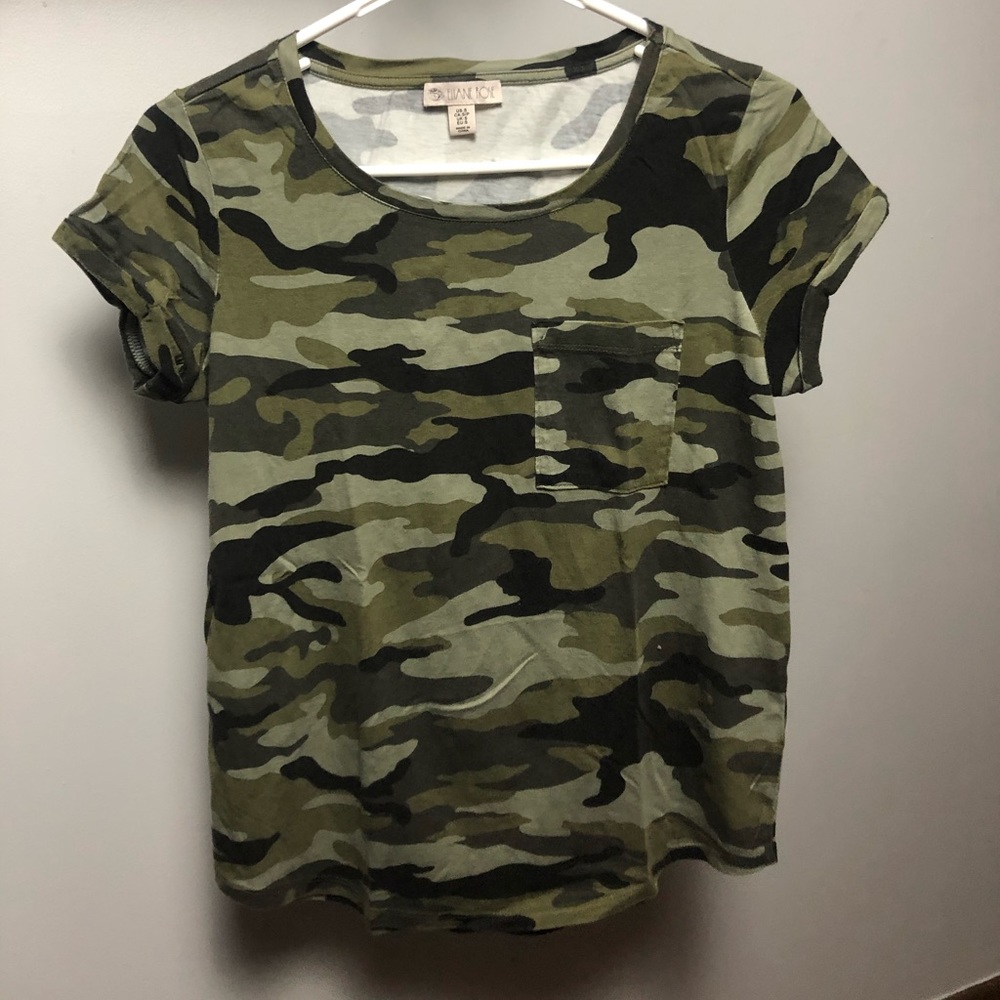 Camouflage tee
